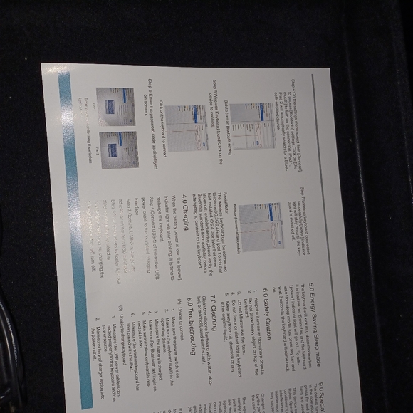 New bluetooth keyboard case speciially designed for ipad 1 ipad 2 - Picture 8 of 8